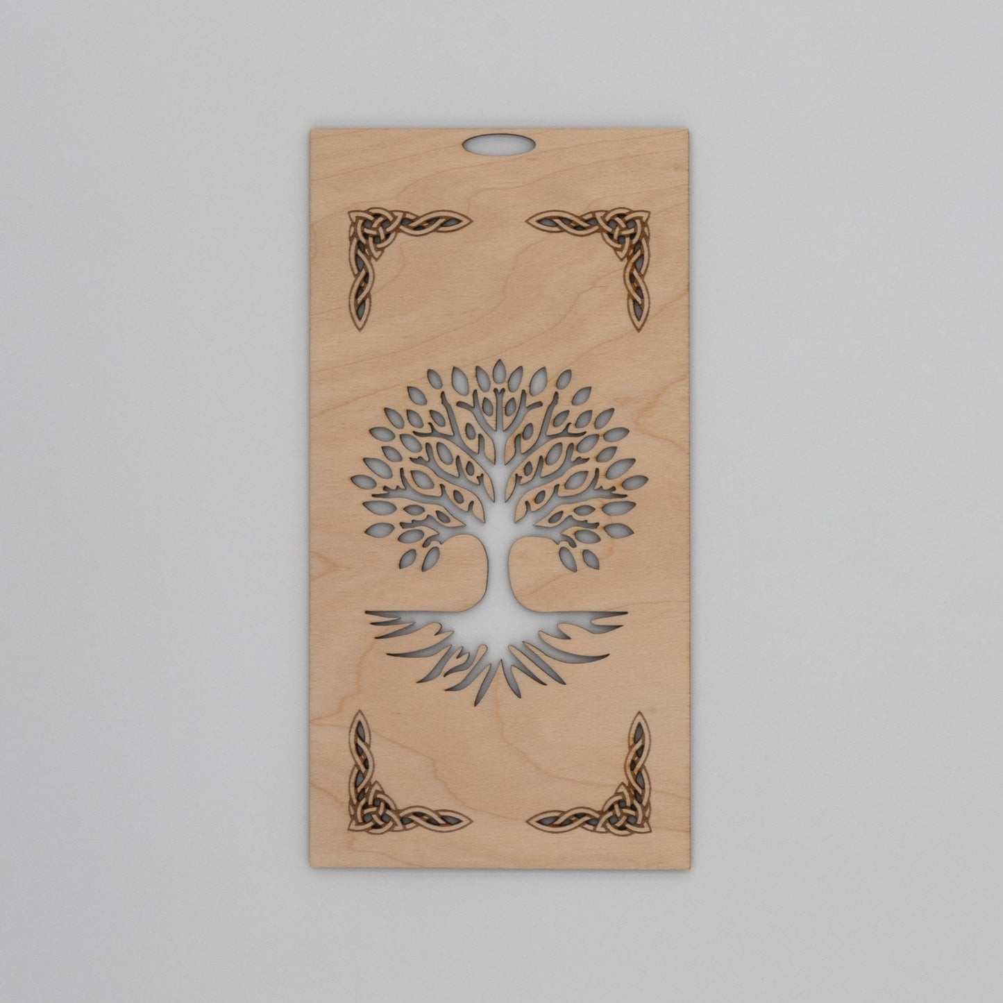 Laser-Cut Interchangeable Lantern Panels - Honeycomb, Kumiko Shippo, Bishamon-Kikkou, Tree of Life Celtic Knot Designs